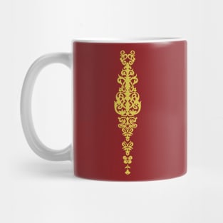 Queen Embroidery Mug